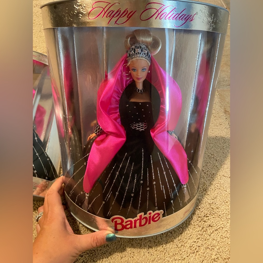 1998 Vintage Happy Holidays Barbie - sealed in box.